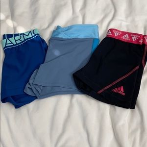 Workout shorts bundle
